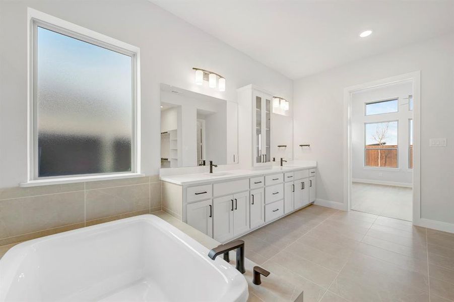 Furnished interior view inside a new home in The Ridge at Northlake, Northlake (Image 16).