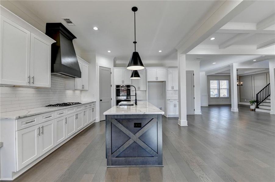 Furnished interior view inside a new home in , Buford (Image 15).