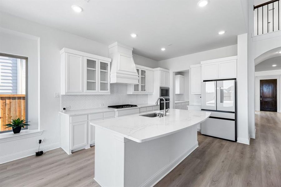 Furnished interior view inside a new home in Sandbrock Ranch, Aubrey (Image 13).