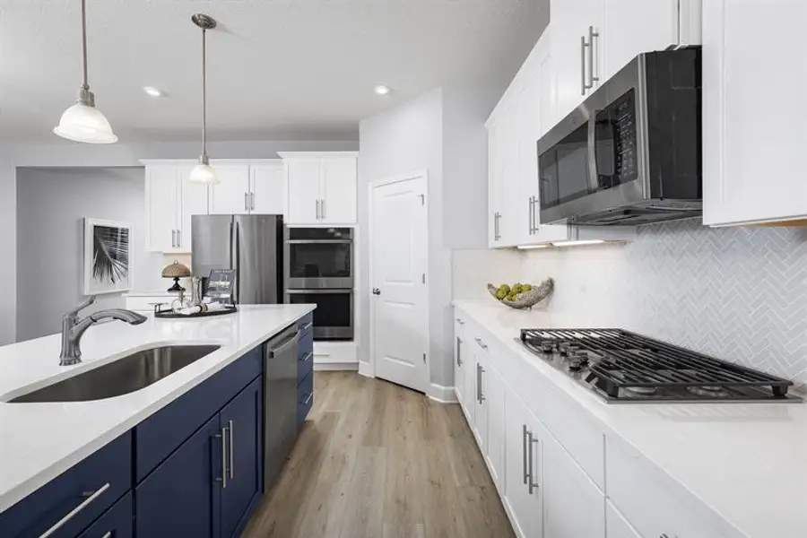Representative furnished interior of a home built from the Sandalwood by Ryan Homes in Bellaviva, Auburndale (Image 9).