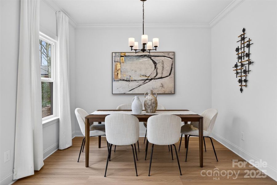 Furnished interior view inside a new home in , Denver (Image 18).