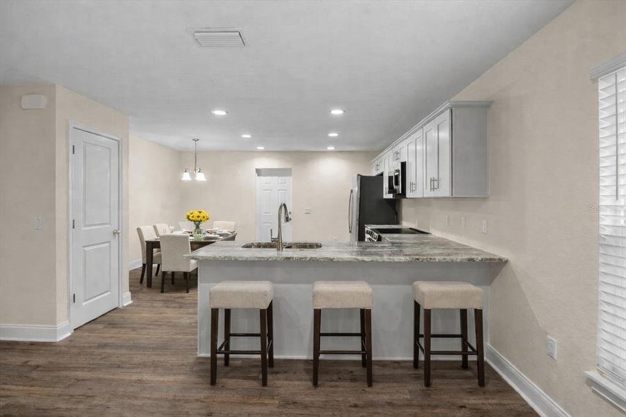 Furnished interior view inside a new home in , Polk City (Image 7).
