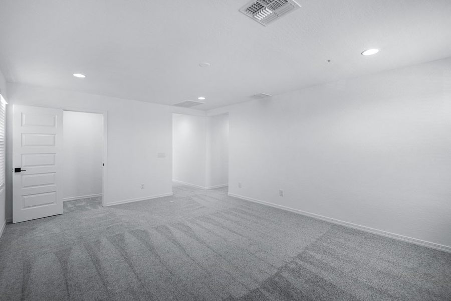 Representative unfurnished interior of a home built from the Evergreen by Taylor Morrison in Combs Ranch Discovery Collection, San Tan Valley (Image 22).