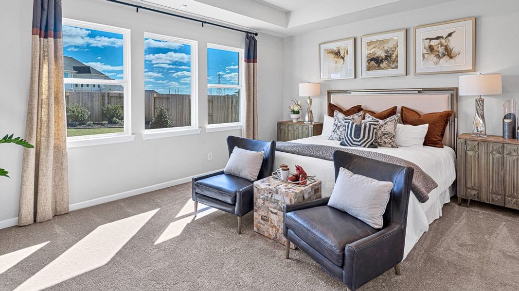 Furnished interior view inside a new home in Raburn Reserve 50s, Tomball (Image 4). Furnished interior view inside a new home in Raburn Reserve 50s, Tomball (Image 4).