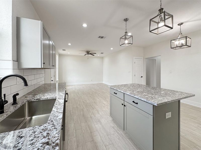 Furnished interior view inside a new home in , Spring Branch (Image 5).