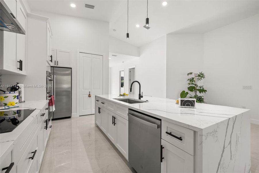 Furnished interior view inside a new home in , Fort Myers (Image 18).