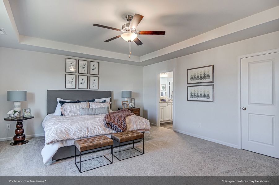 Furnished interior view inside a new home in Stapleton, Clemmons (Image 16).
