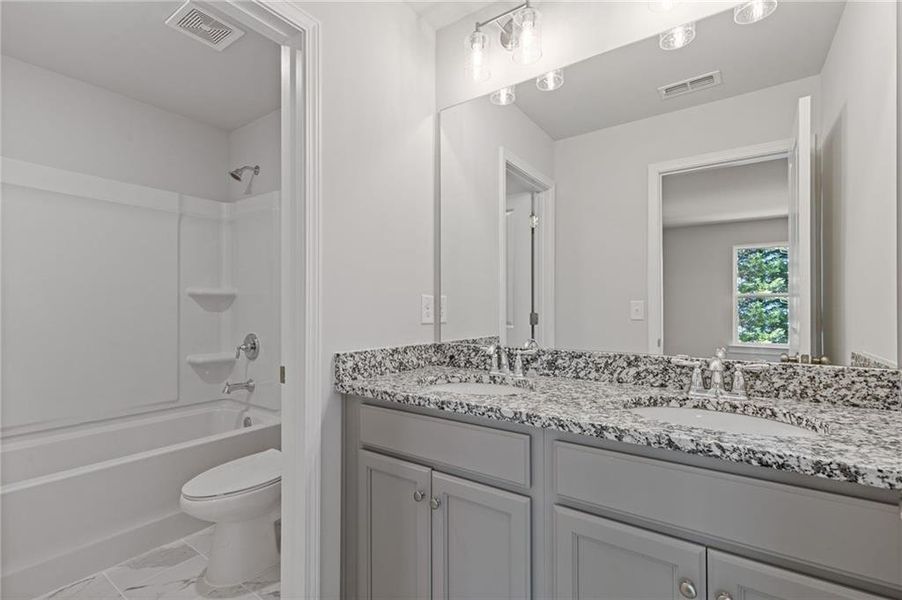 Furnished interior view inside a new home in High Shoals, Dallas (Image 6).