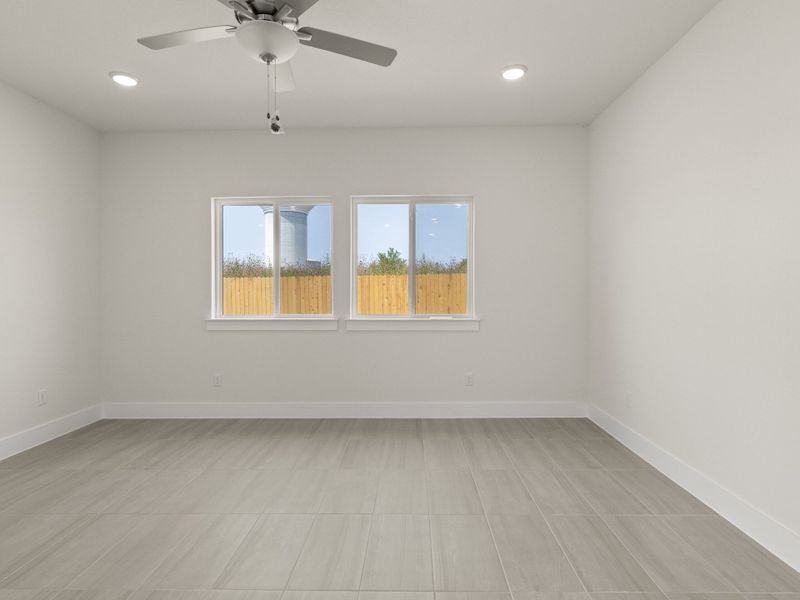 Spacious, unfurnished interior of a new home in Saddle Creek Twinhomes, Georgetown (Image 28).