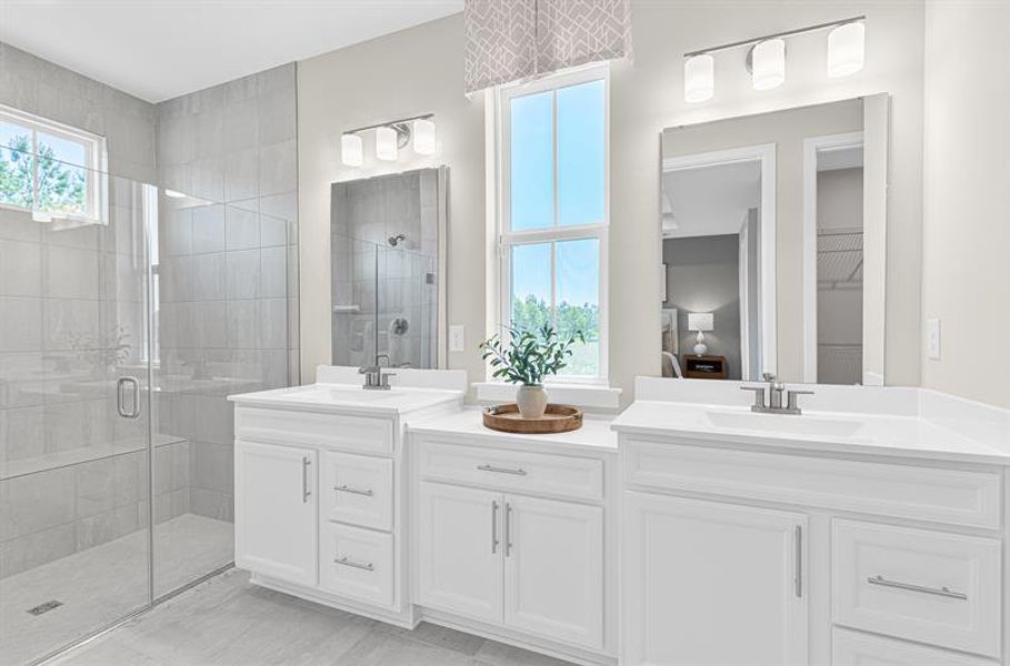 Representative furnished interior of a home built from the Riverbend by Ryan Homes in Seminole Palms Single-Family Homes, Palm Coast (Image 15).
