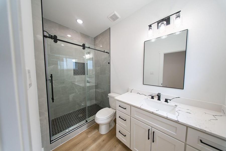 Furnished interior view inside a new home in , Houston (Image 9). Furnished interior view inside a new home in , Houston (Image 9).