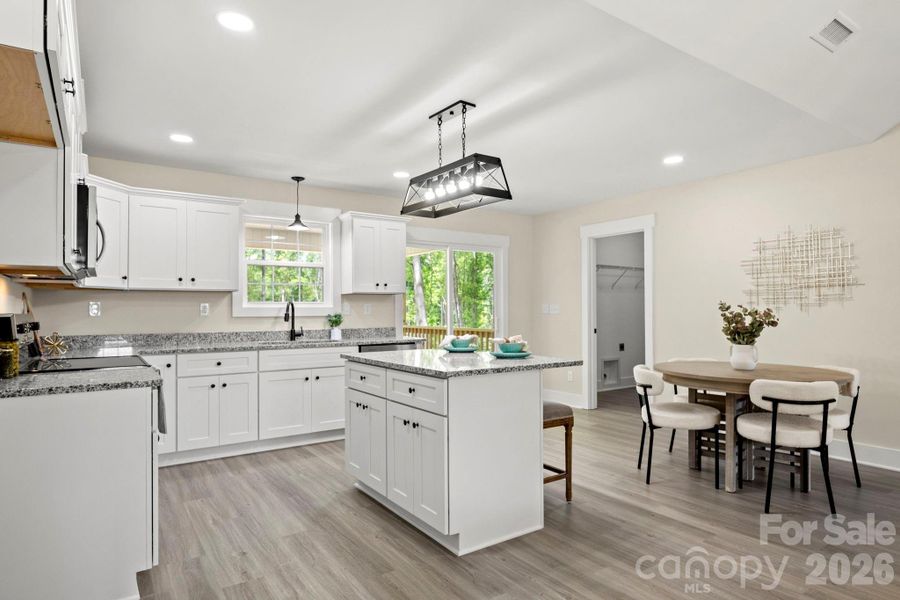 Furnished interior view inside a new home in , York (Image 13).