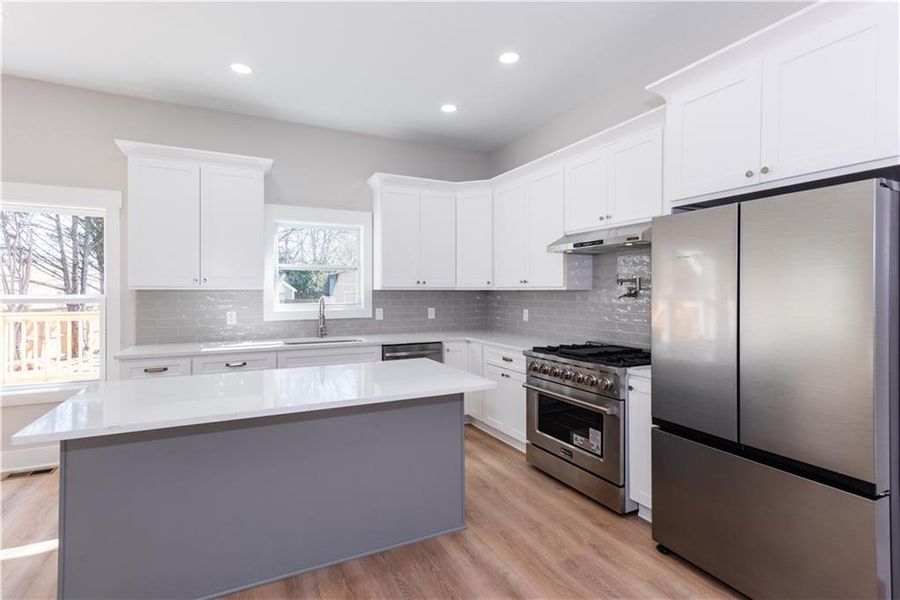 Furnished interior view inside a new home in , East Point (Image 13).