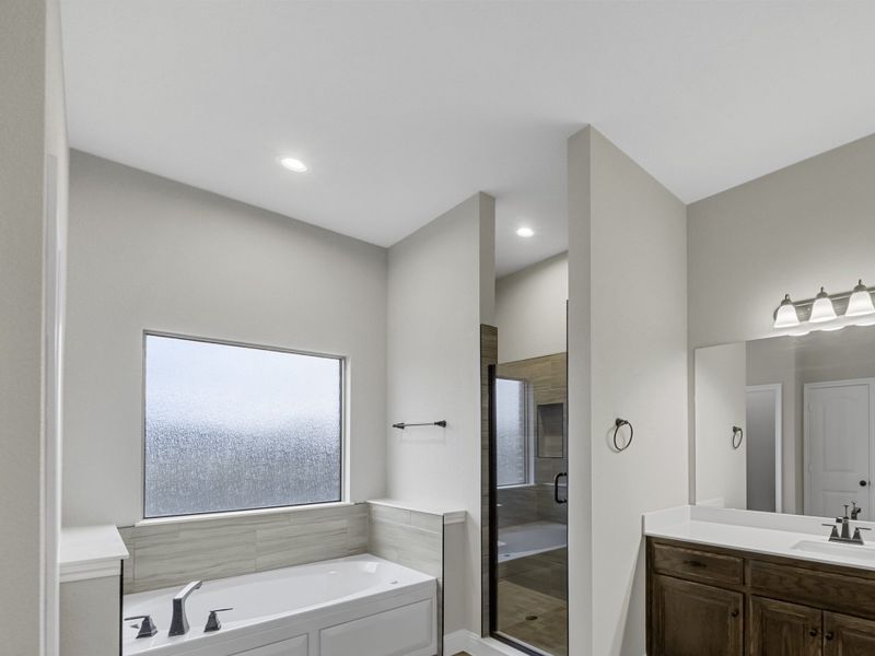 Representative furnished interior of a home built from the Eliot II by Robbie Hale Homes in High Meadows Estates, Nevada (Image 28). Representative furnished interior of a home built from the Eliot II by Robbie Hale Homes in High Meadows Estates, Nevada (Image 28).