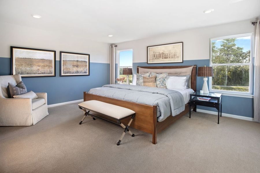 Representative furnished interior of a home built from the 2338 Modeled by KB Home in Wilson Creek Classic Series, Indian Land (Image 9).