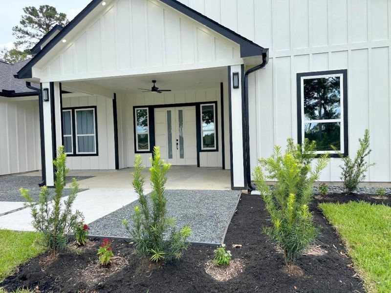 Exterior details and patio area of a home in , Plantersville (Image 20). Exterior details and patio area of a home in , Plantersville (Image 20).