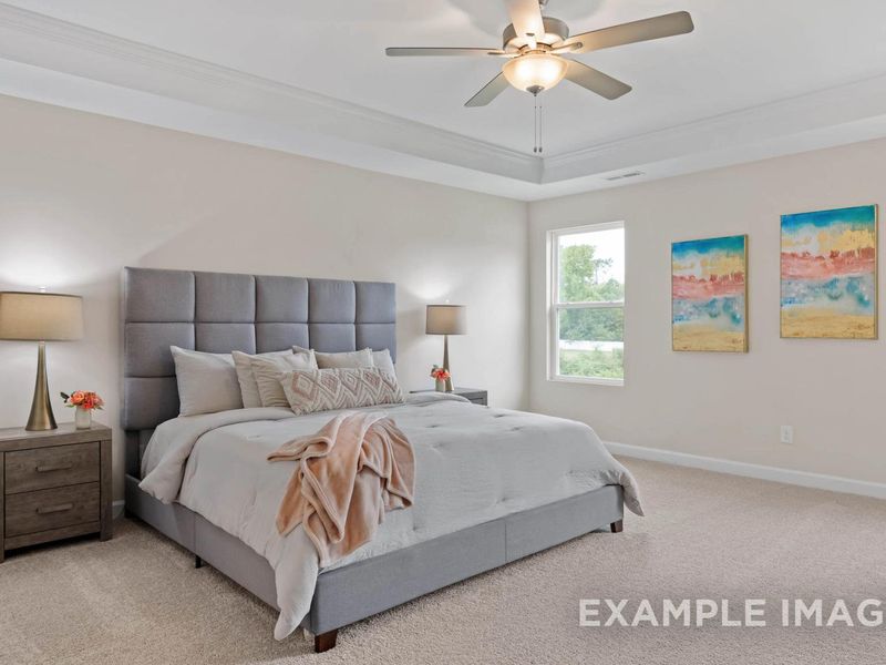 Representative furnished interior of a home built from the The Preston A by Davidson Homes LLC in Wellers Knoll, Lillington (Image 14). Representative furnished interior of a home built from the The Preston A by Davidson Homes LLC in Wellers Knoll, Lillington (Image 14).