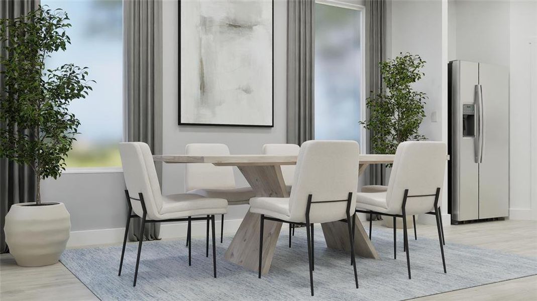 Furnished interior view inside a new home in , Pilot Point (Image 13).