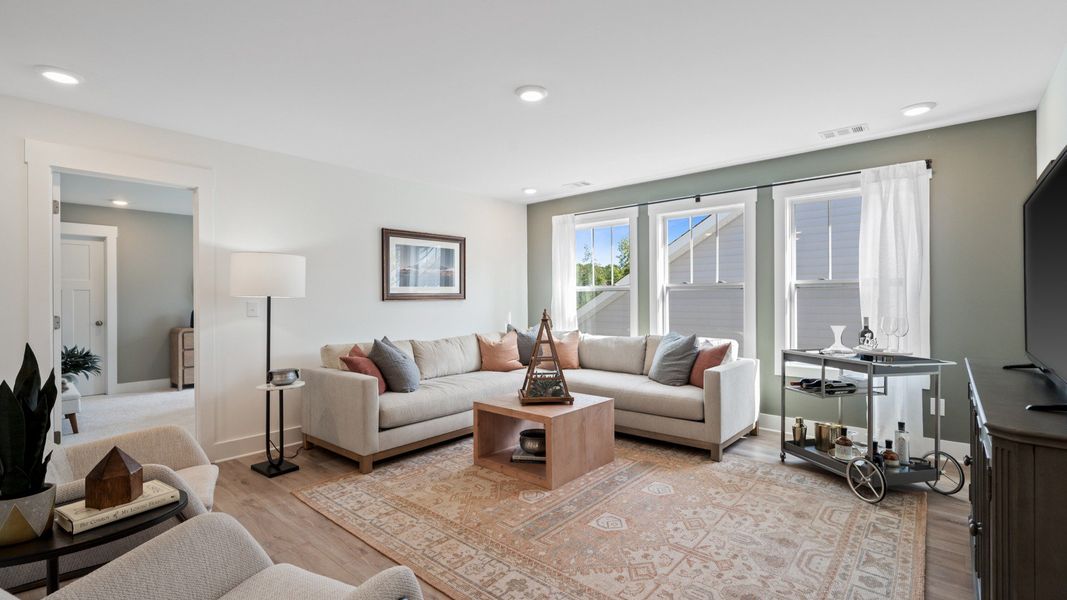Furnished interior view inside a new home in Walnut Ridge, Inman (Image 16).