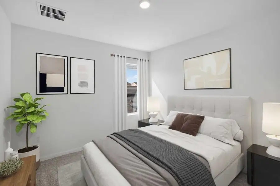 Furnished interior view inside a new home in Lisso, Pflugerville (Image 9).