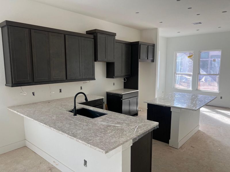 Furnished interior view inside a new home in Wood Leaf Reserve, Tomball (Image 3). Furnished interior view inside a new home in Wood Leaf Reserve, Tomball (Image 3).
