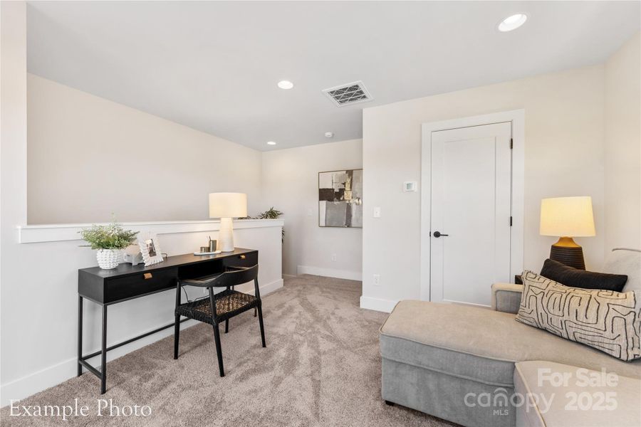 Furnished interior view inside a new home in , Charlotte (Image 6).