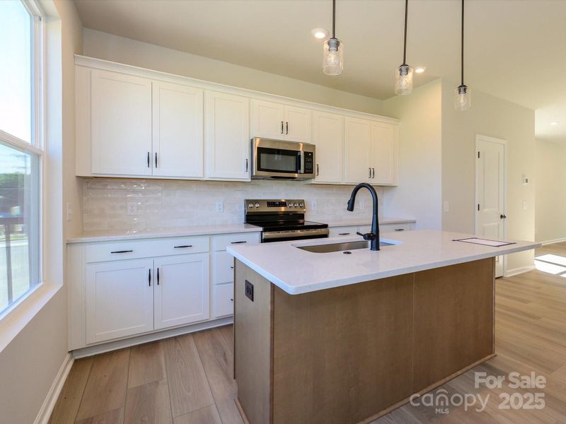 Chef-inspired kitchen design with premium finishes and a functional layout.