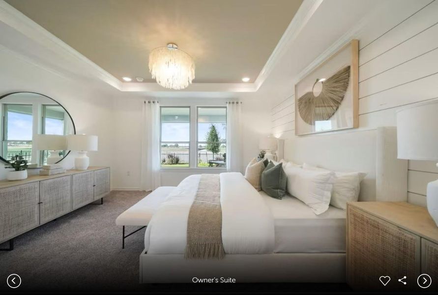 Interior photos- Photo of Del Webb model home with same floor plan, not of actual home listed.