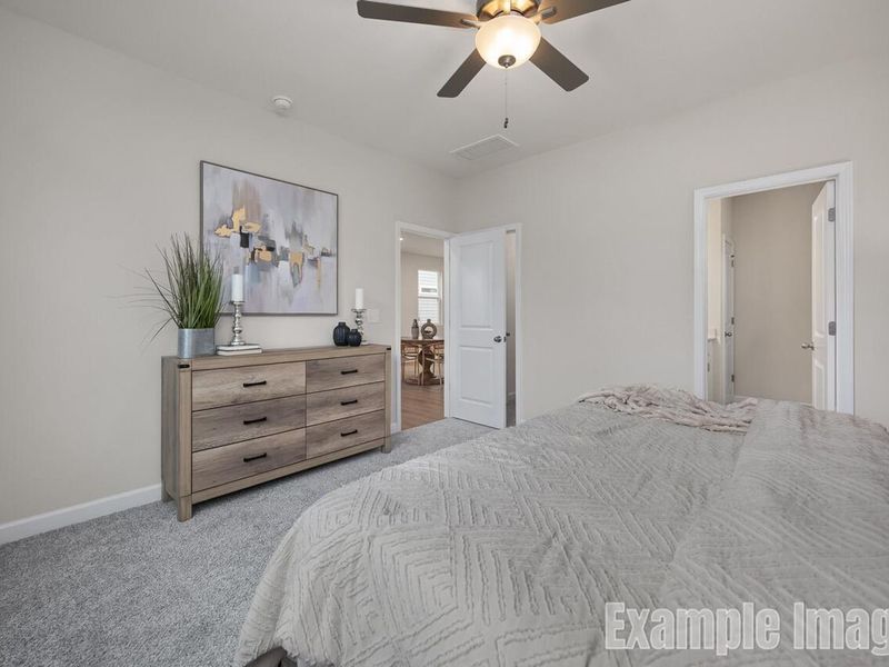 Furnished interior view inside a new home in Gregory Village, Lillington (Image 22).