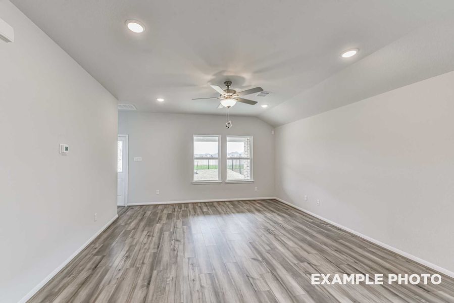 Representative unfurnished interior of a home built from the The Laguna with 3-Car Garage by Davidson Homes LLC in River Ranch Meadows, Dayton (Image 19).