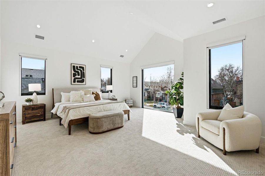 Furnished interior view inside a new home in , Denver (Image 11).