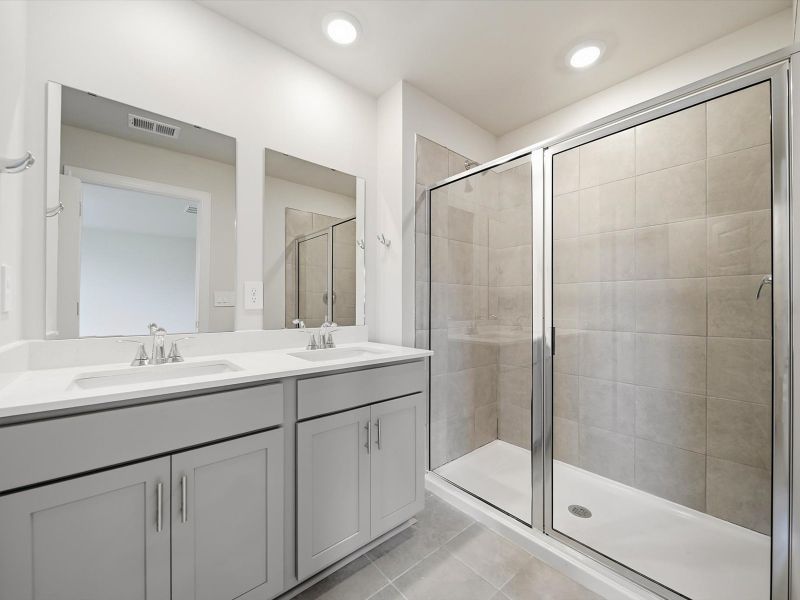 Furnished interior view inside a new home in Northbrook Village Townes, Taylors (Image 5).