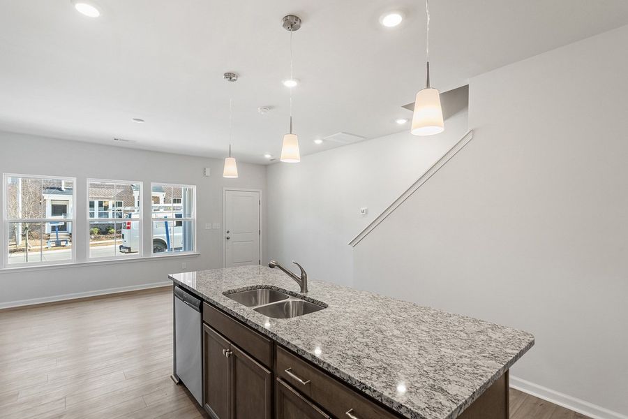 Furnished interior view inside a new home in Renaissance at White Oak, Garner (Image 5).