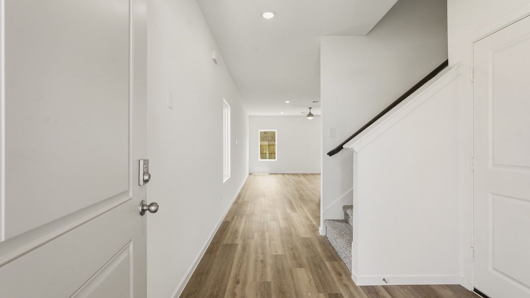 Representative unfurnished interior of a home built from the Kate by D.R. Horton in Cypress Green, Hockley (Image 9). Representative unfurnished interior of a home built from the Kate by D.R. Horton in Cypress Green, Hockley (Image 9).