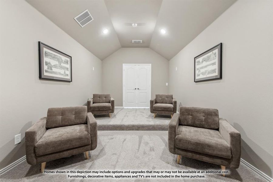 Furnished interior view inside a new home in Sable Creek, Sanger (Image 31). Furnished interior view inside a new home in Sable Creek, Sanger (Image 31).