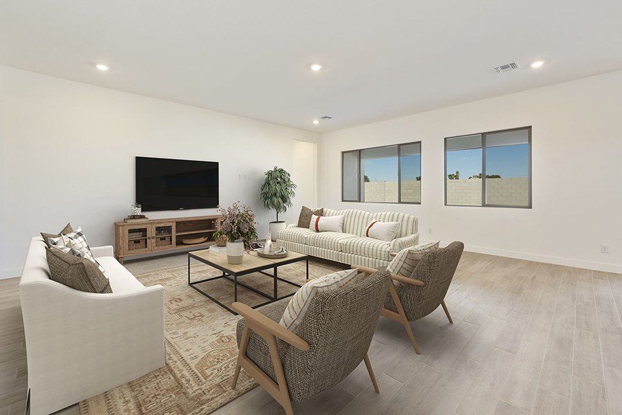 Furnished interior view inside a new home in Salero, Laveen (Image 6).