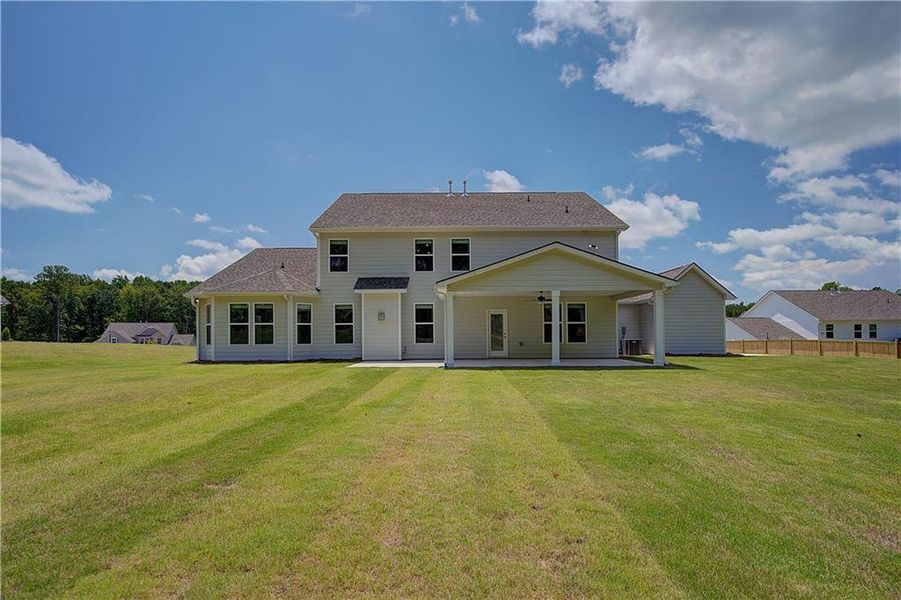 Exterior details and patio area of a home in , Senoia (Image 3).
