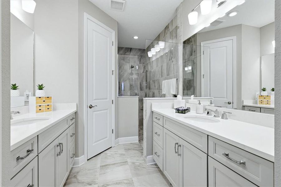 Furnished interior view inside a new home in , Venice (Image 22). Furnished interior view inside a new home in , Venice (Image 22).