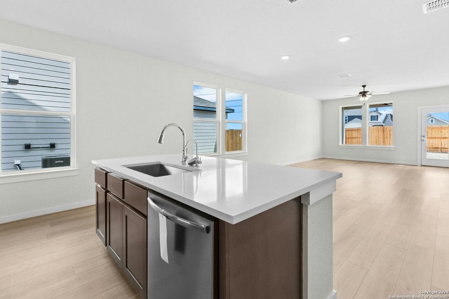 Furnished interior view inside a new home in Willowbrook, New Braunfels (Image 7).