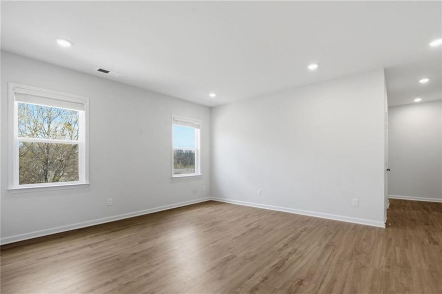 Spacious, unfurnished interior of a new home in Carmichael Farms, Canton (Image 36).