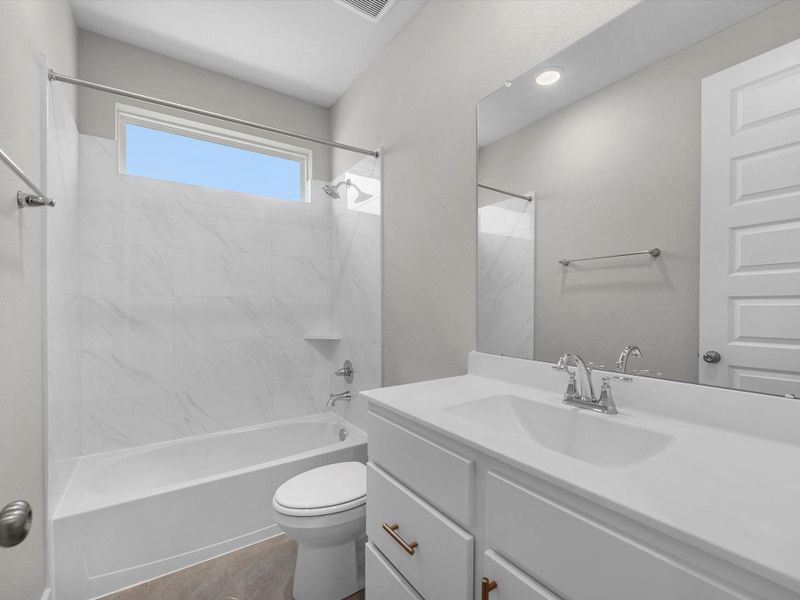 Furnished interior view inside a new home in Tompkins Reserve, Katy (Image 7).