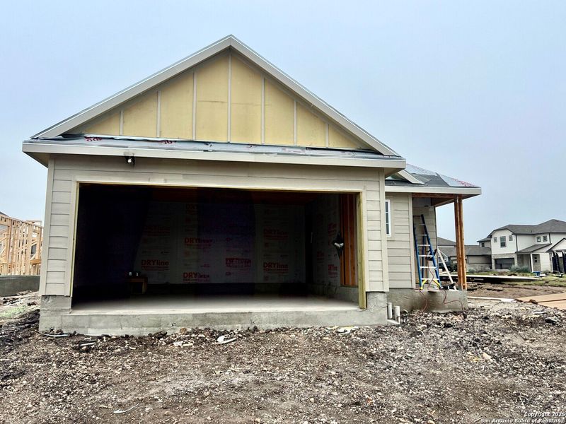In-progress construction of a new home in Applewhite Meadows, San Antonio, TX (Image 23).