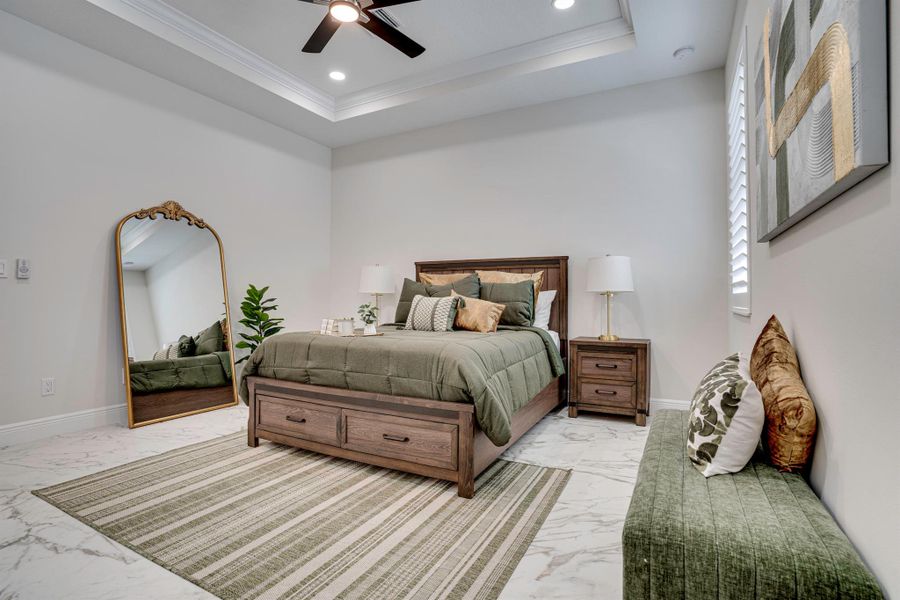 Furnished interior view inside a new home in , Port St. Lucie (Image 6).