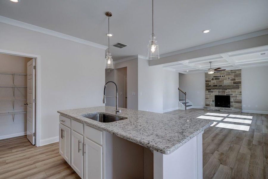 Furnished interior view inside a new home in Summerlin, Winder (Image 8).