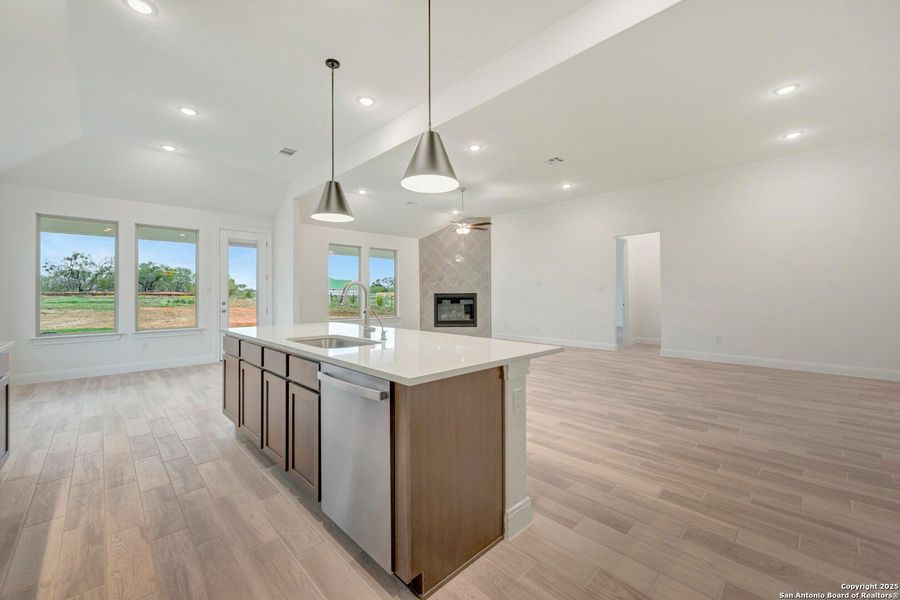 Furnished interior view inside a new home in Preserve at Annabelle Ranch, San Antonio (Image 8). Furnished interior view inside a new home in Preserve at Annabelle Ranch, San Antonio (Image 8).