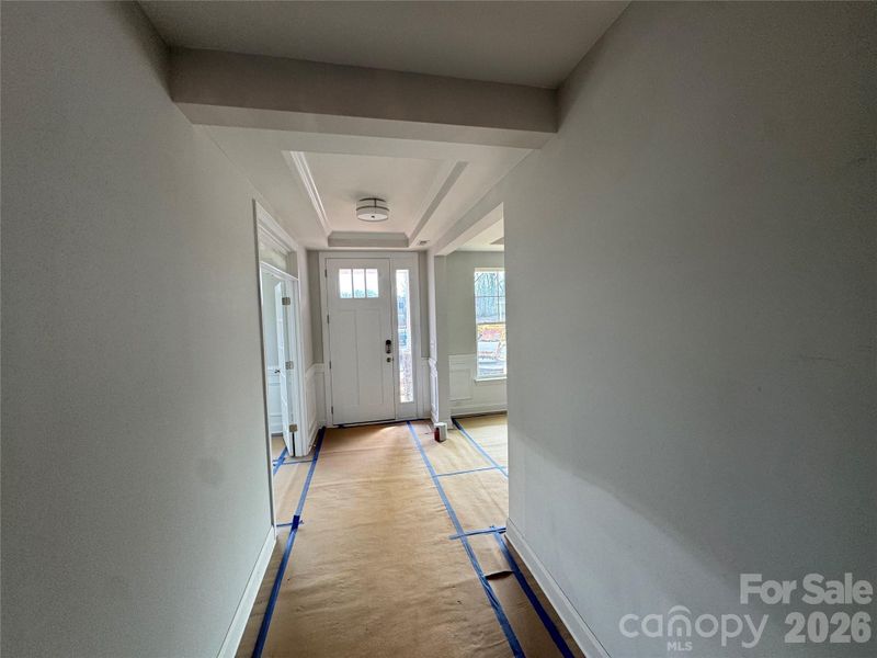 In-progress construction of a new home in Robinson Oaks, Gastonia, NC (Image 12). In-progress construction of a new home in Robinson Oaks, Gastonia, NC (Image 12).