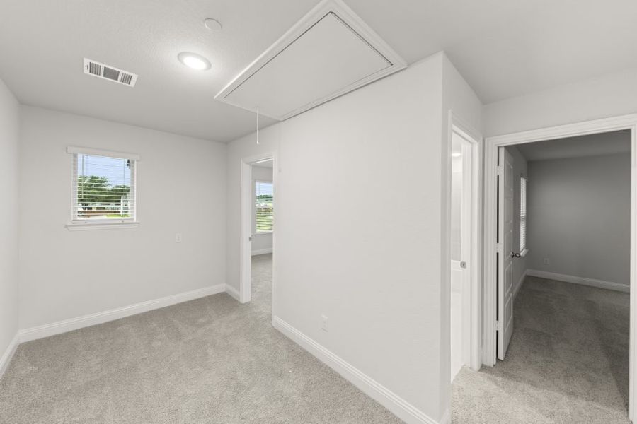 Front exterior of a new home in Sereno Oaks at Buckner Terrace, Dallas, TX, highlighting curb appeal (Image 16).