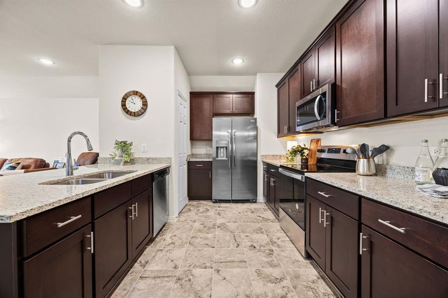 Furnished interior view inside a new home in Deberry Reserve, Royse City (Image 14). Furnished interior view inside a new home in Deberry Reserve, Royse City (Image 14).