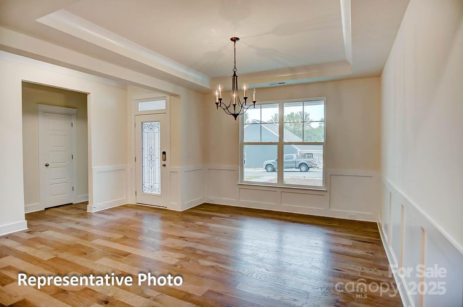 Spacious, unfurnished interior of a new home in Robinson Oaks, Gastonia (Image 22).