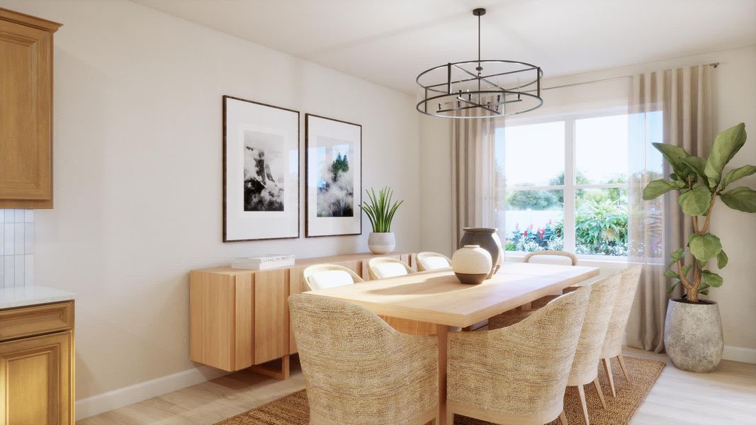 Dining Room | Exbury | Trinity Gardens | New Homes in DeLand, FL by Landsea Homes